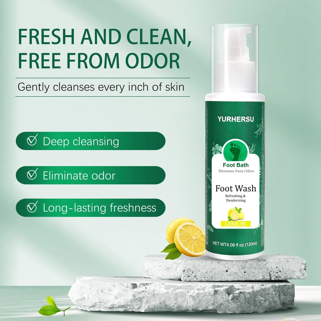YURHERSU Foot Care Shower Gel – Moisturizing & Smoothing