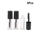 Empty Mascara Tubes with Eyelash Wand – 1.2ml Refillable 3 Pack