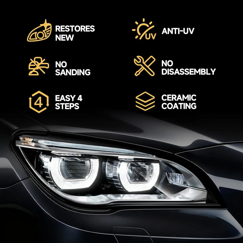 Car Headlight Restoration Restoring Like-new Condition Covers 3