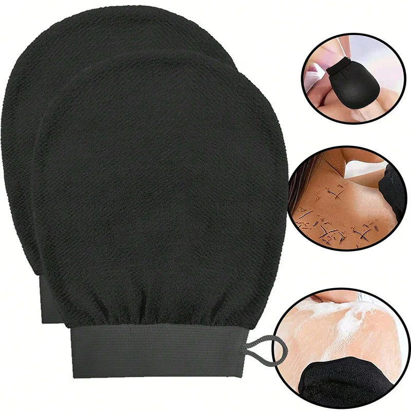 Exfoliating Bath Glove – Body & Face Deep Cleansing Scrub