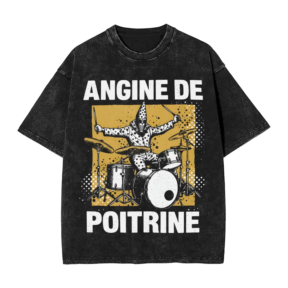 Men's Y2K Graphic Band Tee | Loose Fit Short Sleeve Cotton Shirt