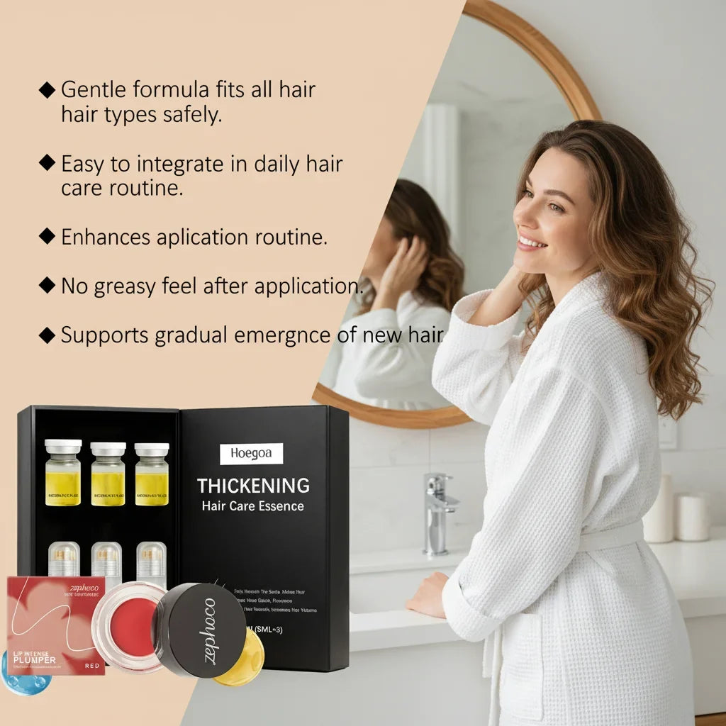 Hair Care Kit with Roller Applicator – Scalp Massage & Nourish