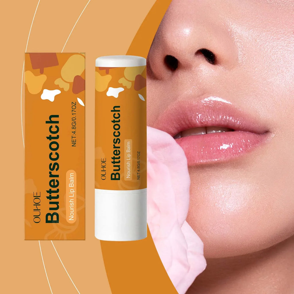 Ouhoe Nourishing Lip Balm – Multi-Flavor, Hydrating & Plumping