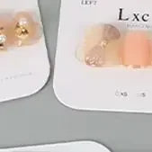 20-Sheet Press-On Nail Display Swatch Cards | Salon & DIY