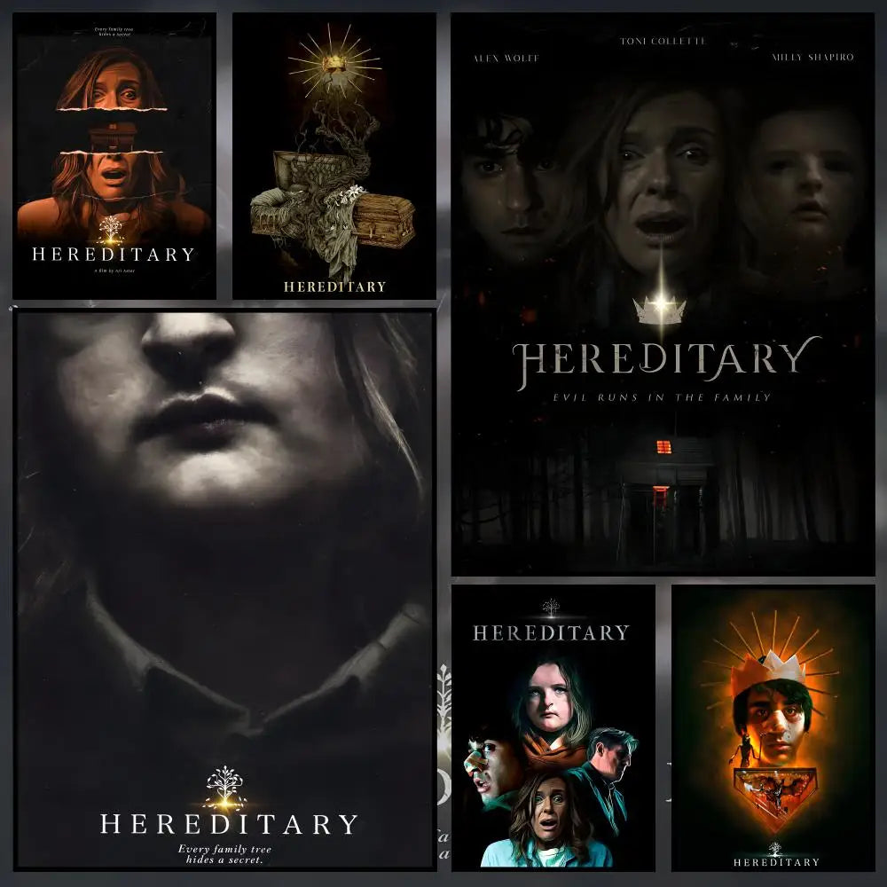 Hereditary Movie Poster – Waterproof PVC Peel-and-Stick Wall Art