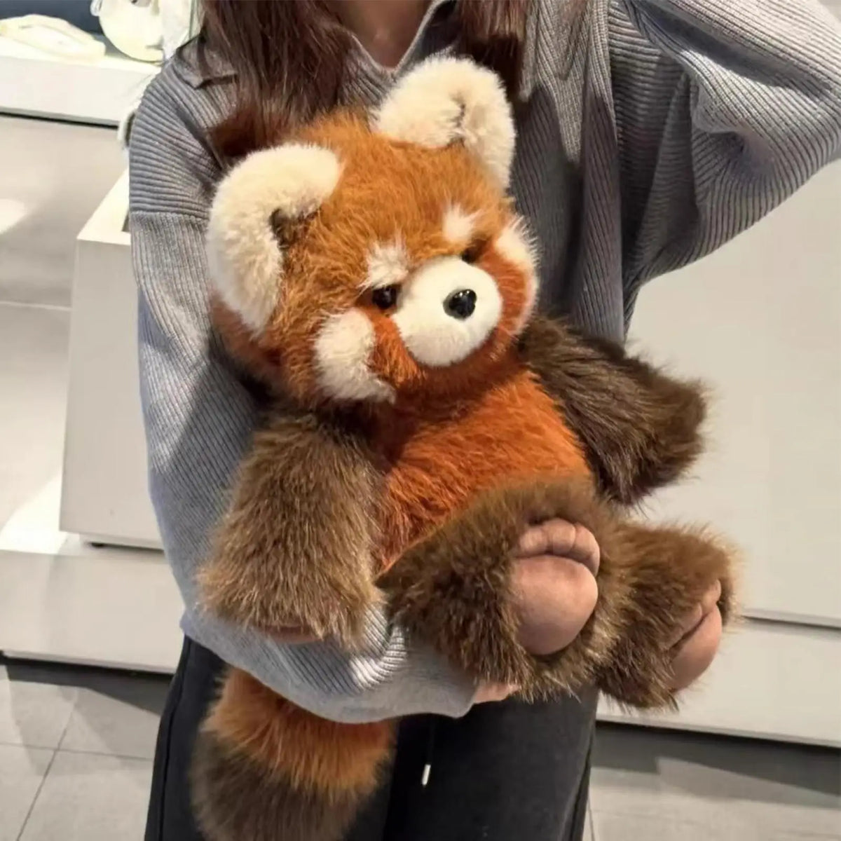 Raccoon Stuffed Animal 21.65" – Soft Plush Toy for Kids & Adults
