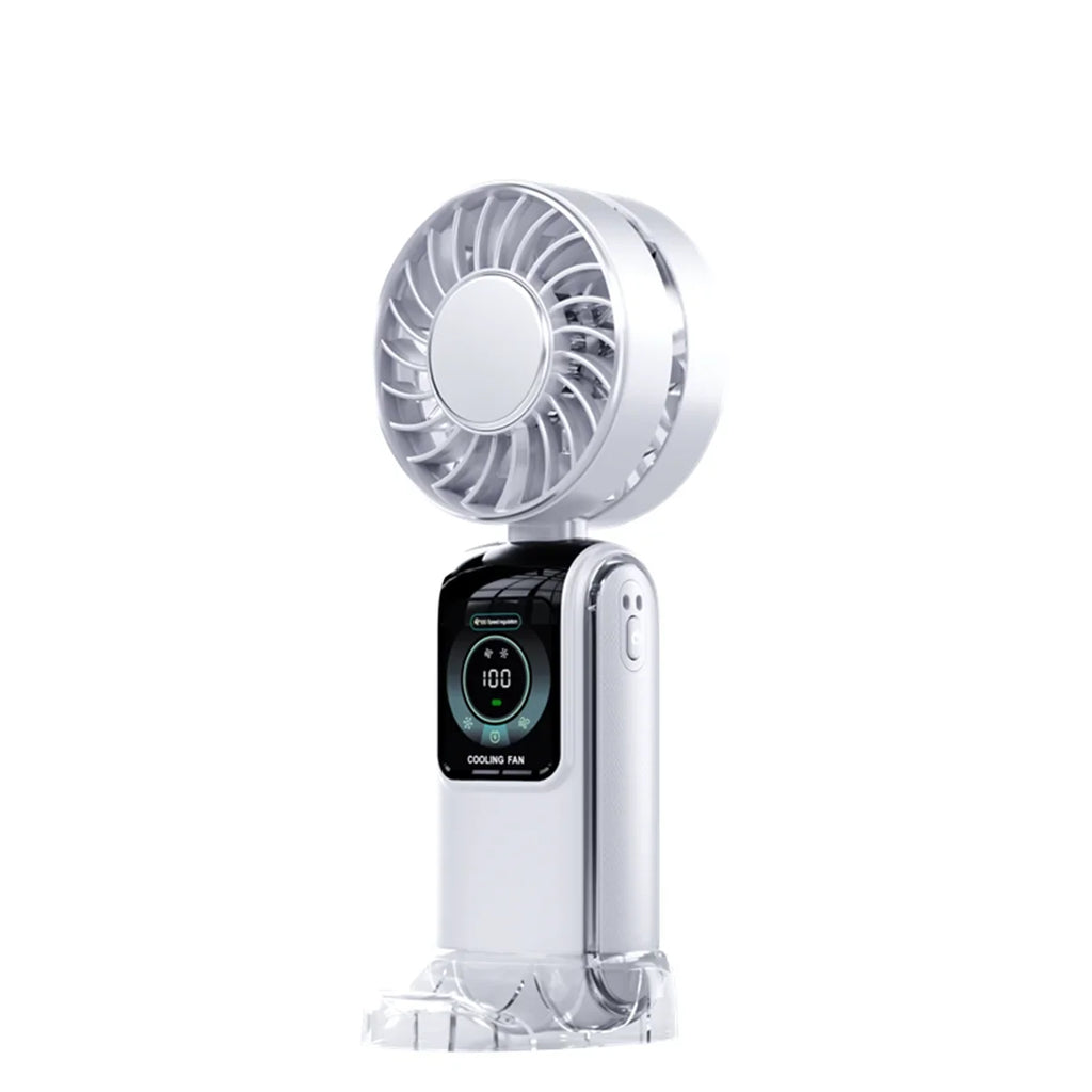 HOMEFISH Portable Semiconductor Cooling Handheld Fan | Ice Pack