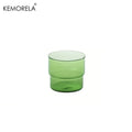 KEMORELA 290ml Origami Glass Mug – Heat Resistant Vintage Cup