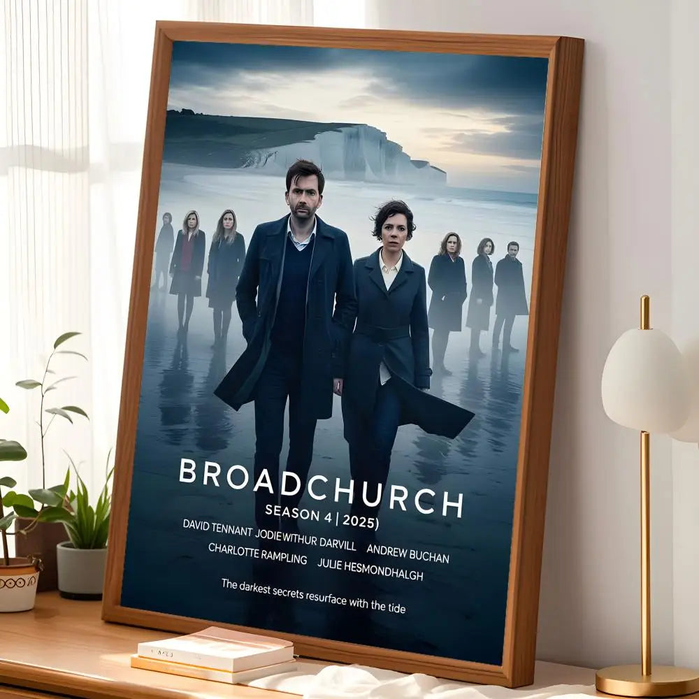 Broadchurch HD PVC Self-Stick Wall Art Poster | Waterproof Decor