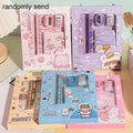 Stationery School Students Six-piece Box Pencil Eraser Supplies