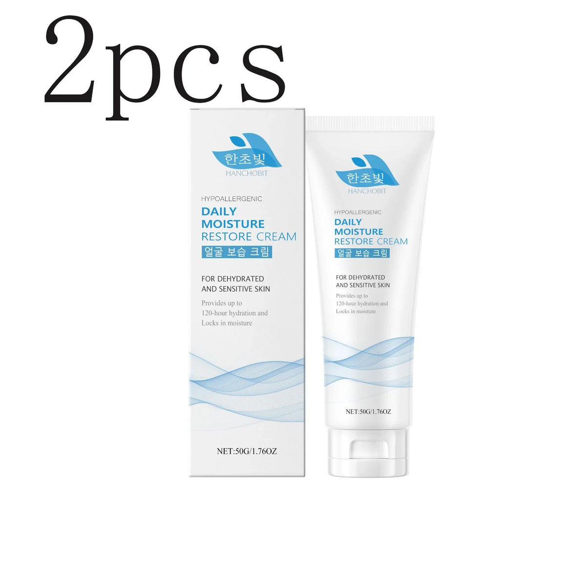 Hanchobit Lightweight Facial Moisturizing Cream | 50g