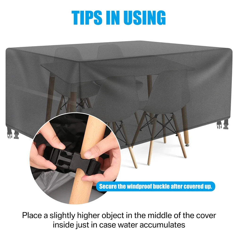 Waterproof Outdoor Furniture Cover | UV & Weather Protection