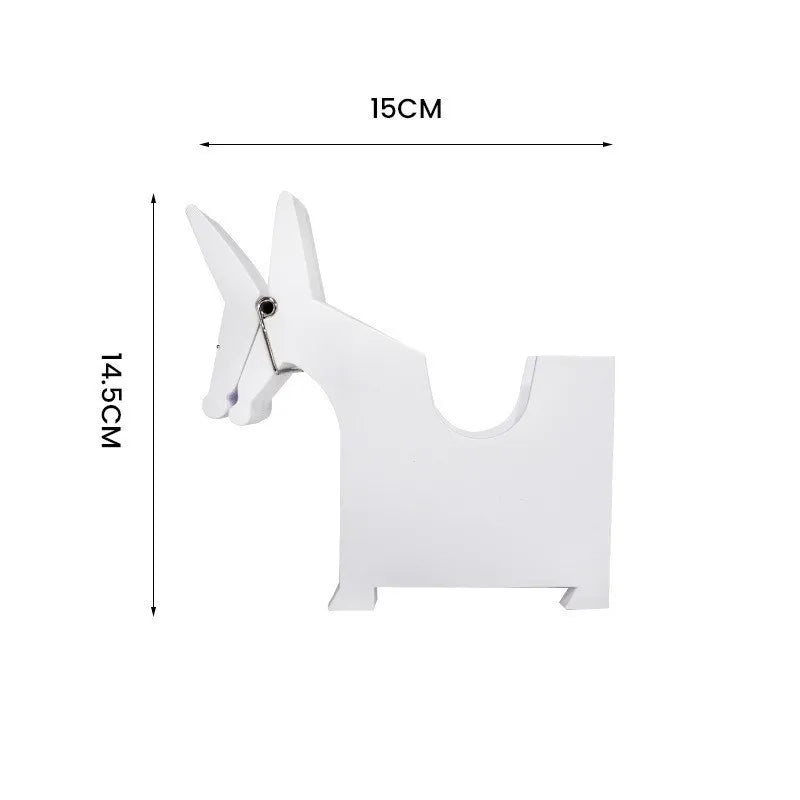 Desktop Desk Organizer & Note Clip Storage Box | Home Office
