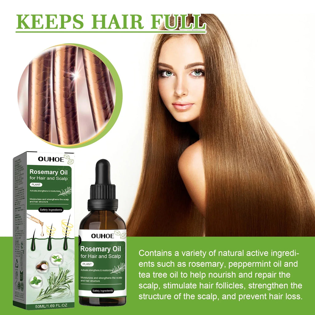 Rosemary Essential Oil for Hair – Nourish & Strengthen
