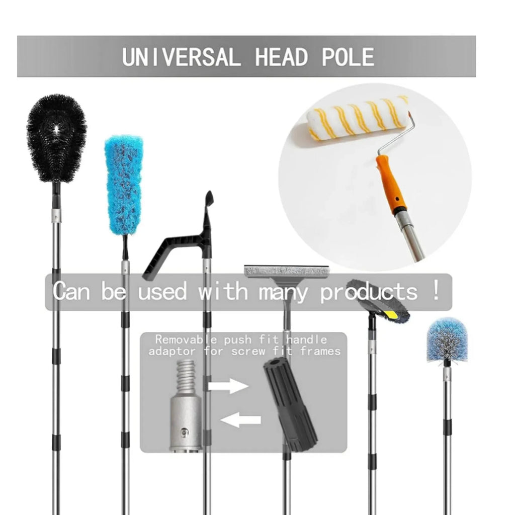 13.1FT Stainless Steel Paint Roller Extension Pole – 10 Sections