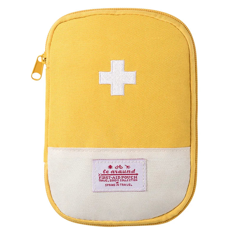 Portable Medical Medicine Storage Dispenser Bag Travel Outdoor Pill