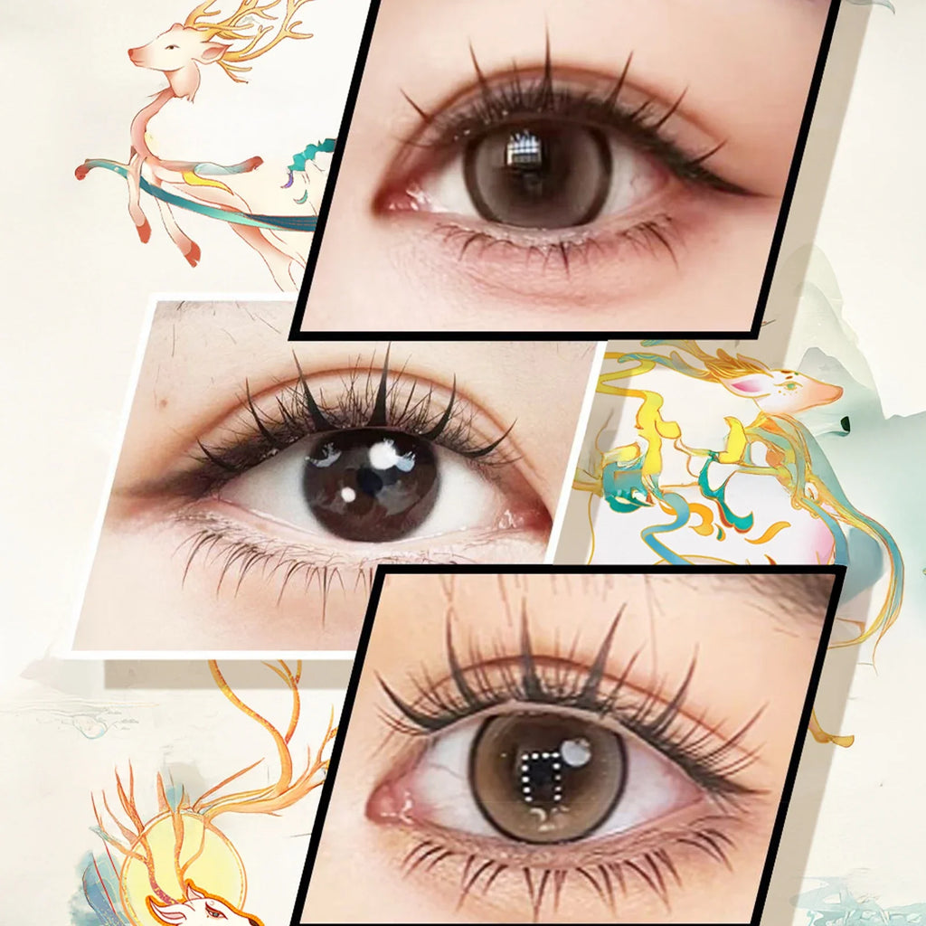 Glue-Free Self-Adhesive Cluster Lashes | Wispy 7–13mm Extensions