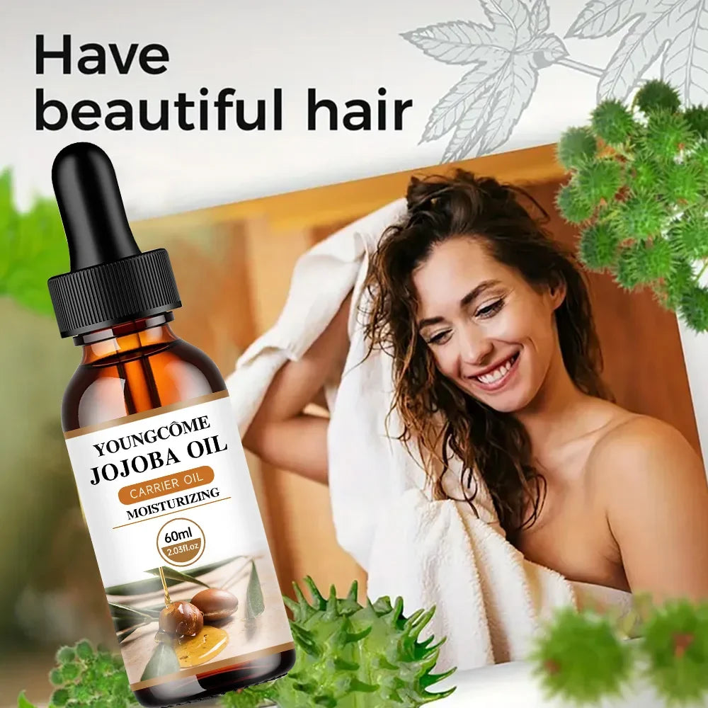 Natural Organic Jojoba Oil – Face, Body, Hair & Massage