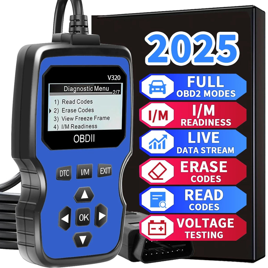 V320 OBD2 Engine Fault Code Reader – Car Diagnostic Scan Tool