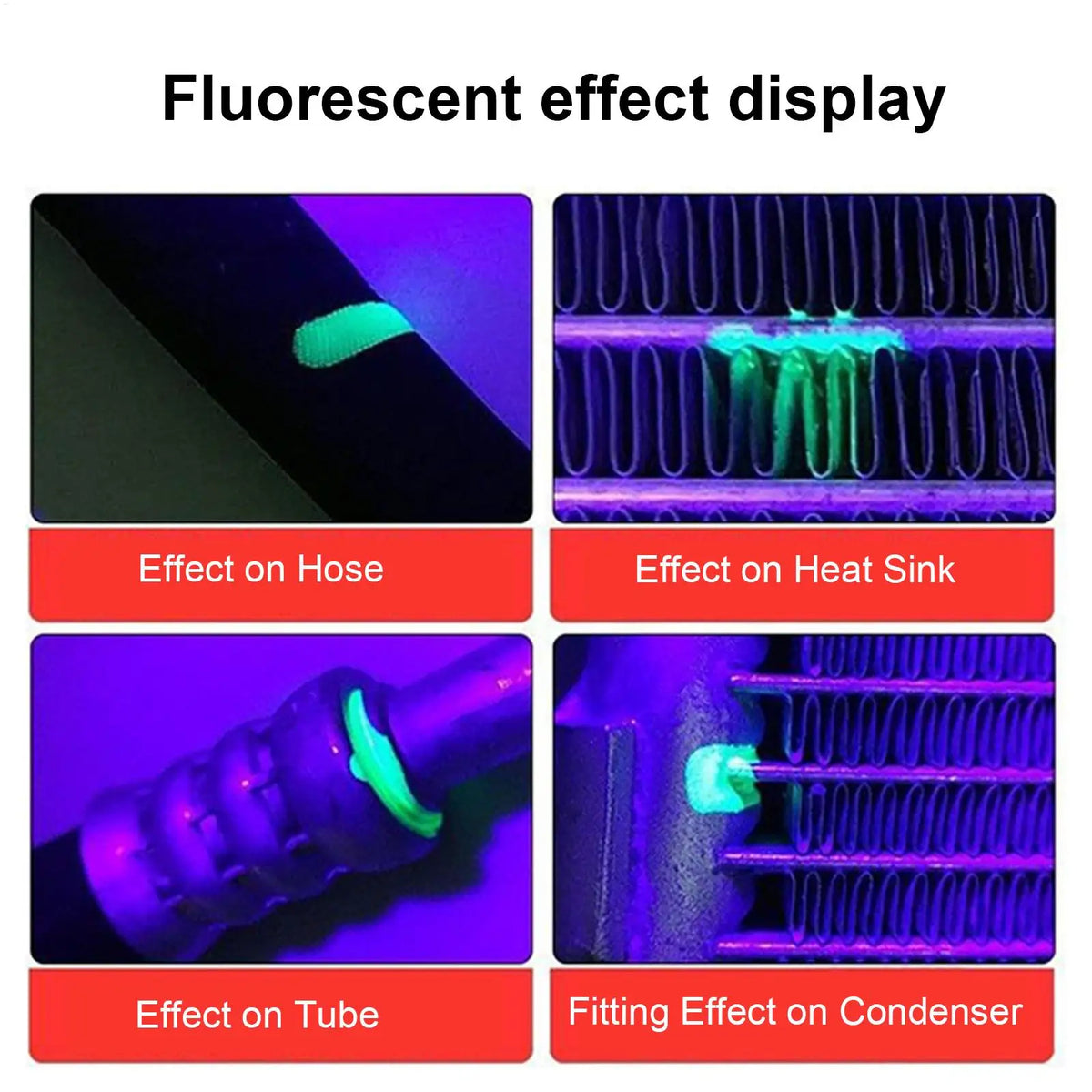AC Leak Detector Kit – UV Flashlight & Fluorescent Agent
