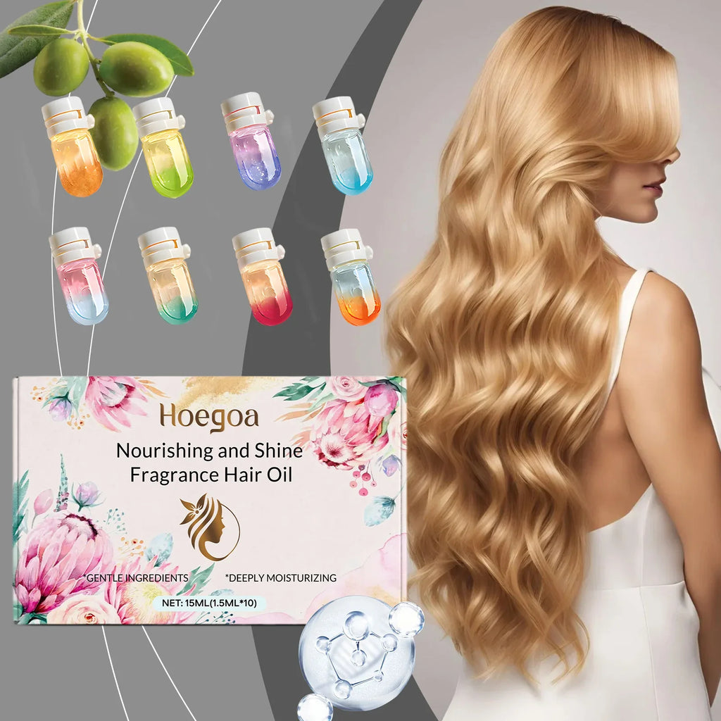 Hair Oil Capsules – Nourishing & Repairing for Dry Curly Hair