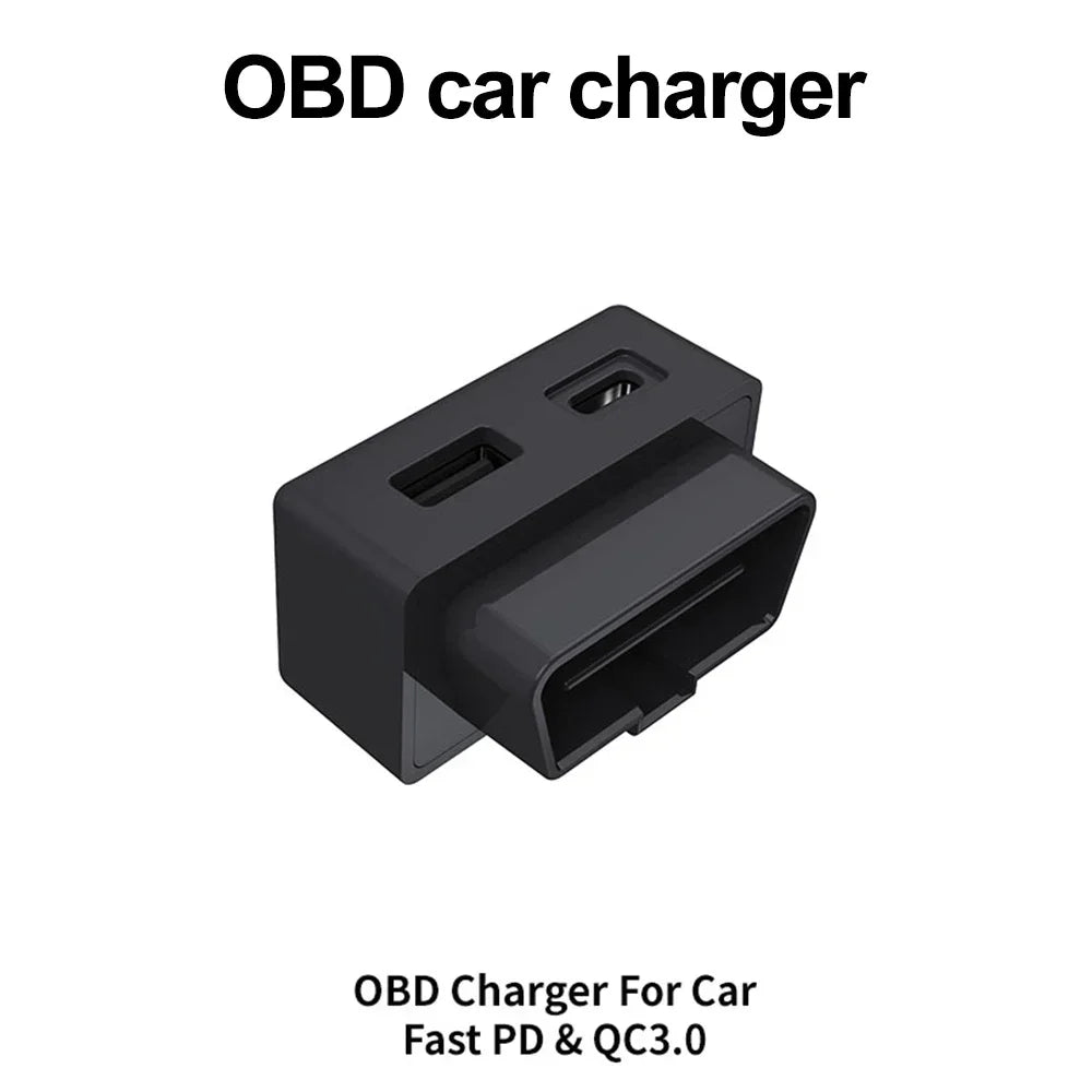 Tesla Model 3/Y/X/S OBD Charger Splitter – Dual USB Adapter