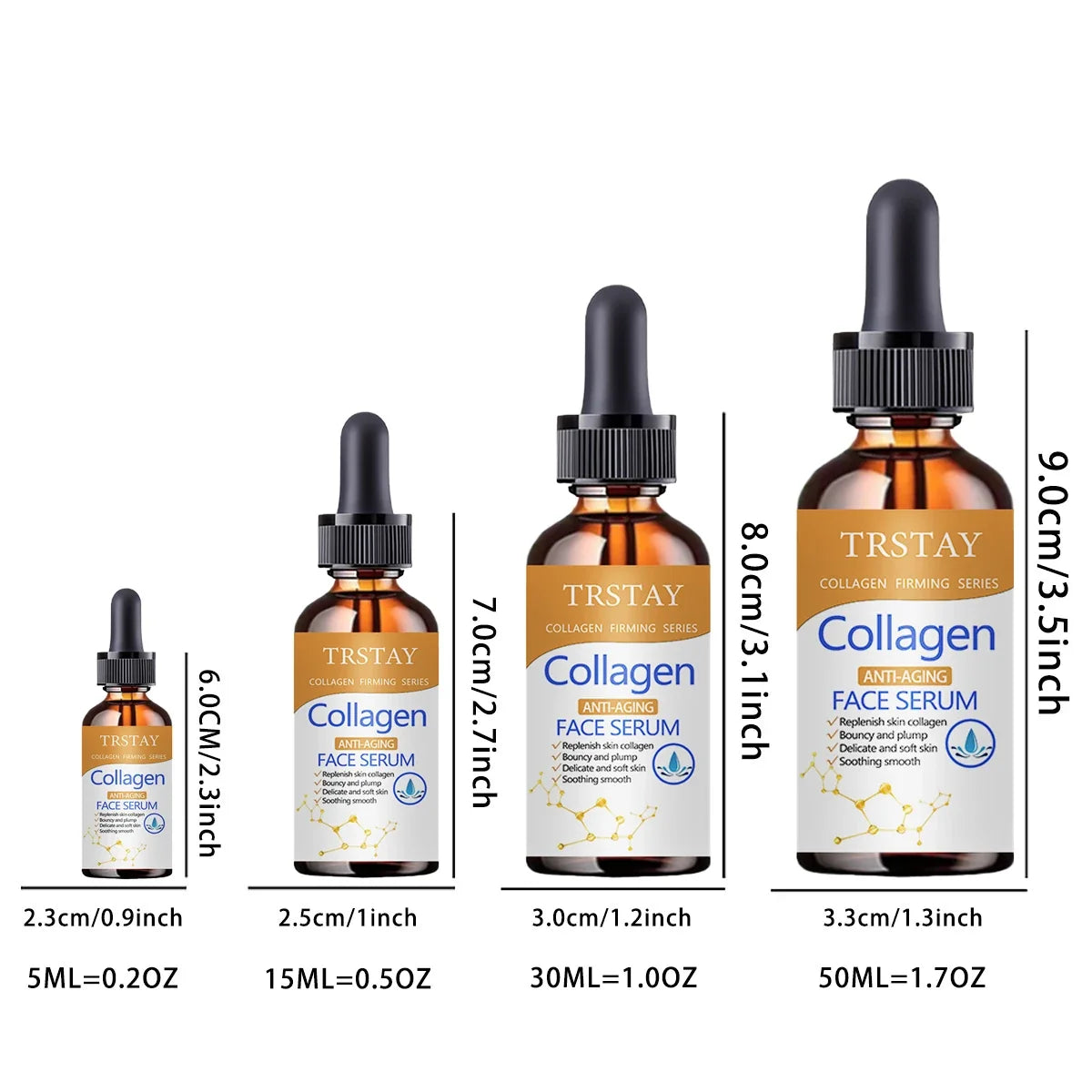 TRSTAY Collagen Facial Serum – Firming & Moisturizing Essence