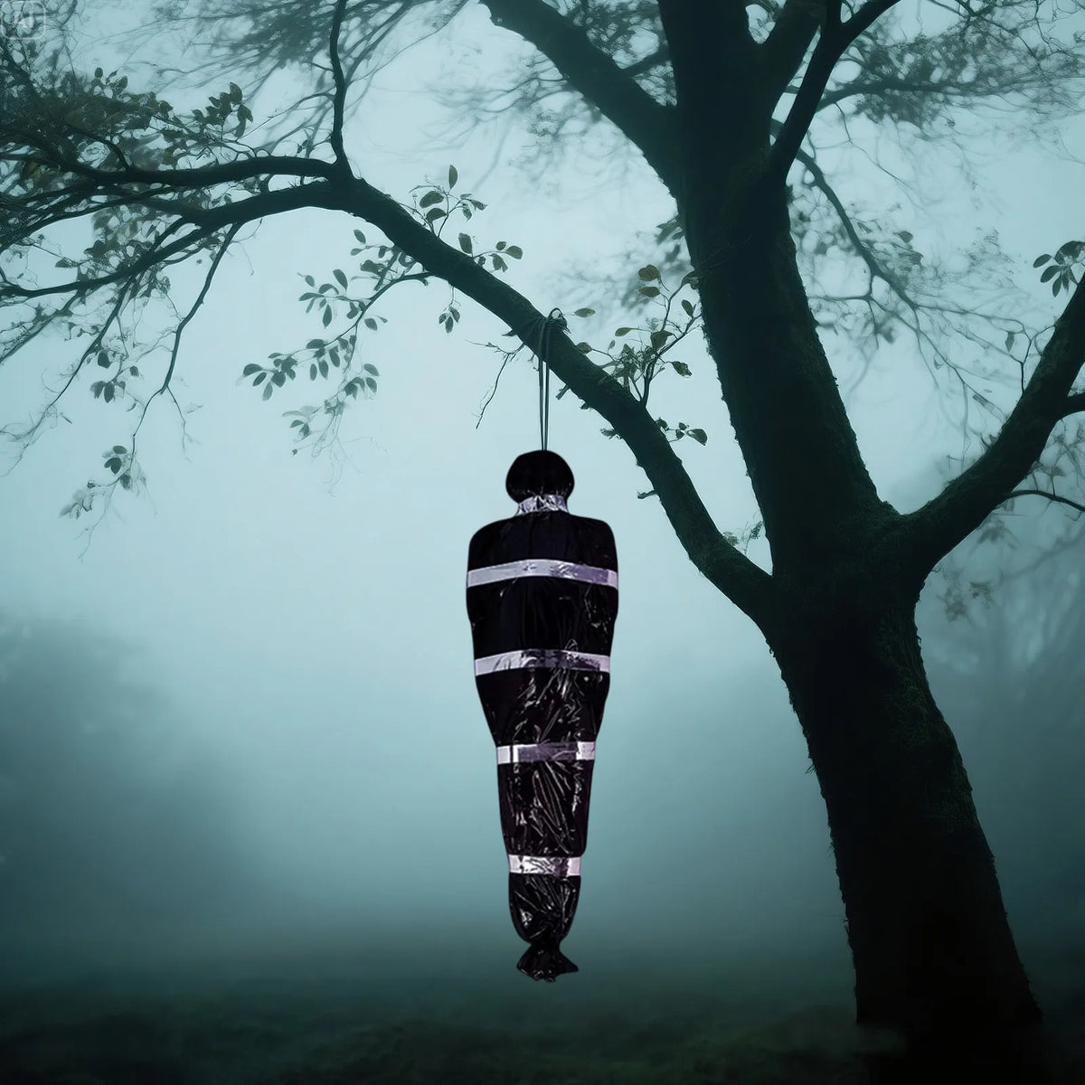 5ft Inflatable Hanging Corpse Prop | Haunted House Halloween Decor