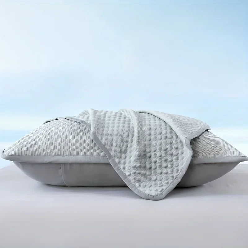 Ice Silk Cooling Pillowcase – Soft, Breathable & Washable