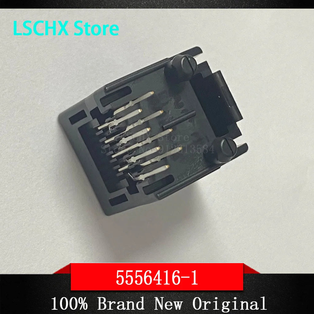 10-Pack RJ45 8P 180° Unshielded Ethernet Connectors | 5556416-1