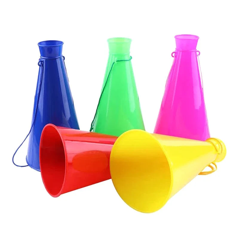 Plastic Trumpet Horn – Cheerleading Noisemaker for Sports & Parties