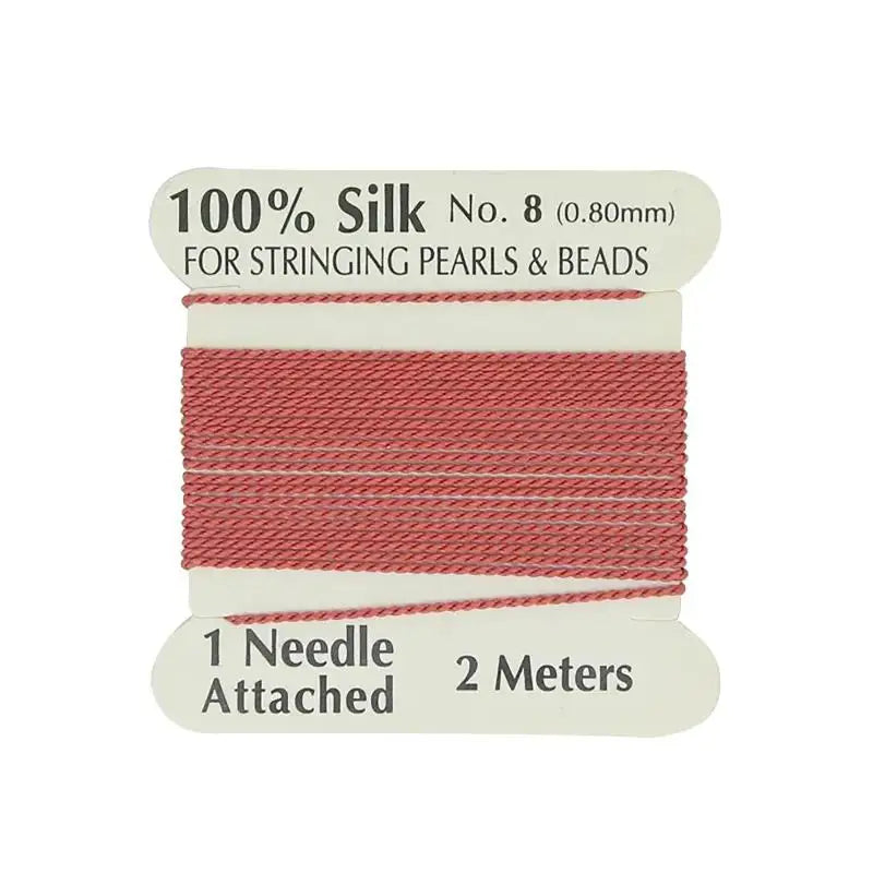 0.8mm Natural Silk Cord 2M – Multicolor DIY Jewelry Making