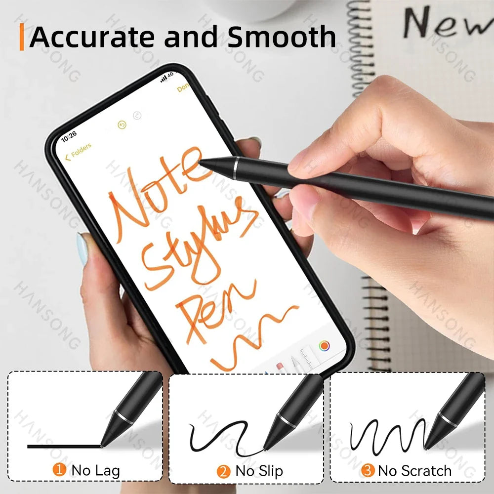 Rechargeable Active Stylus Pen for iPad iPhone & Android