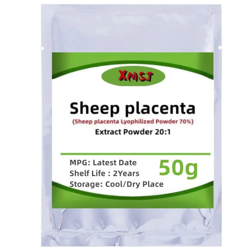 Sheep Placenta Lyophilized Powder 70% | Skin Brightening 50g–1kg