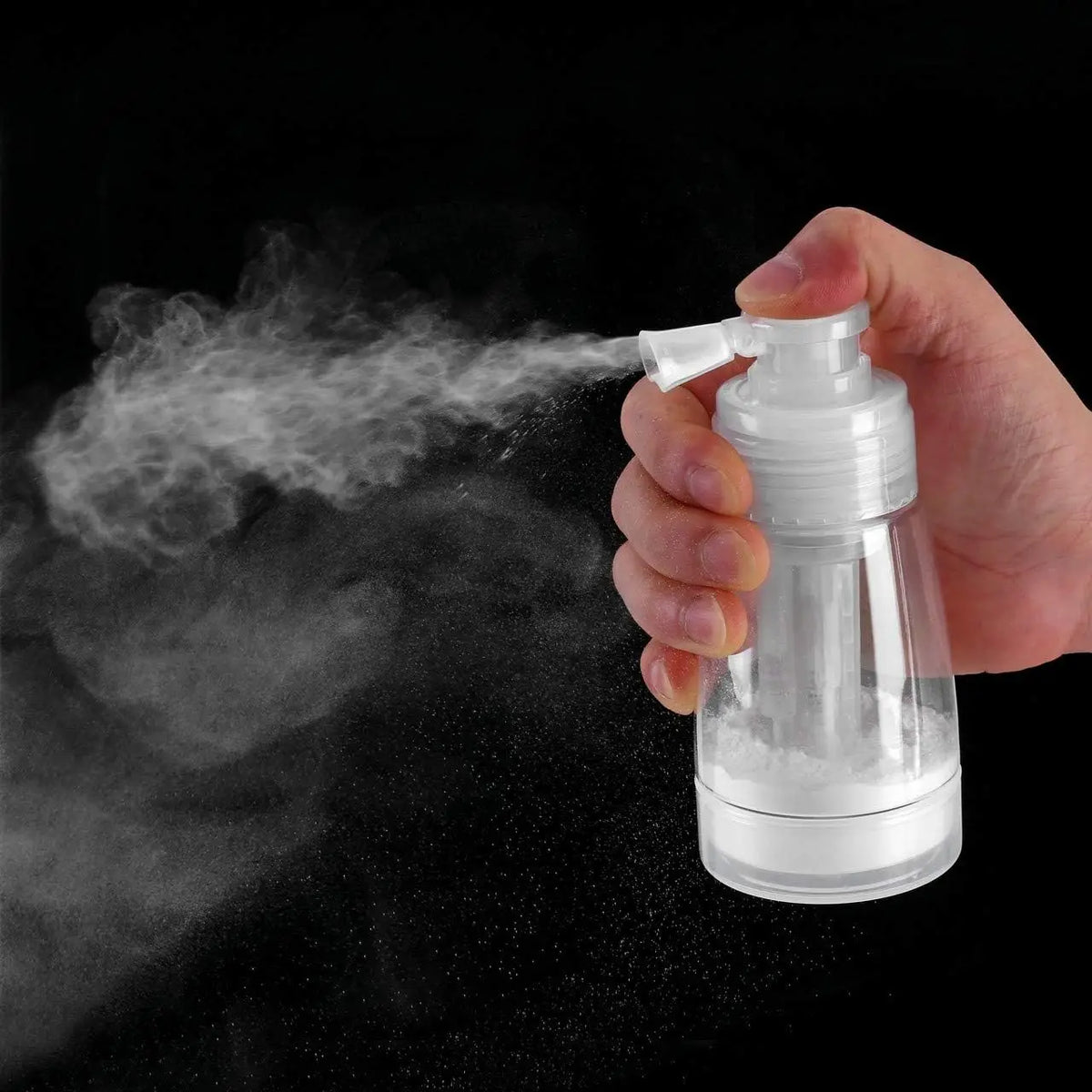 180ml Refillable Hair Powder Spray Bottle | Fiber Applicator