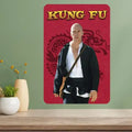 Kung Fu Classic TV Show Metal Poster Sign | Retro Wall Art