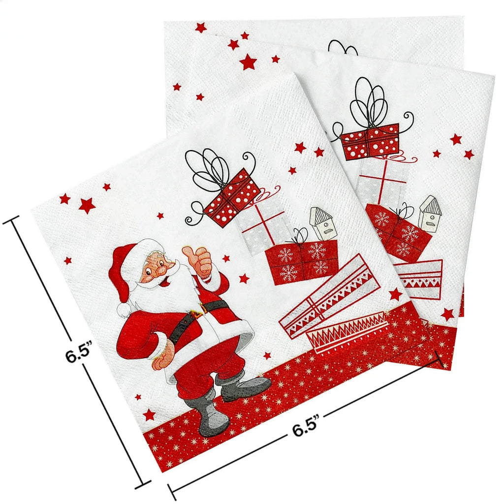 White Background Christmas Two-layer Three-layer Printing Food Grade