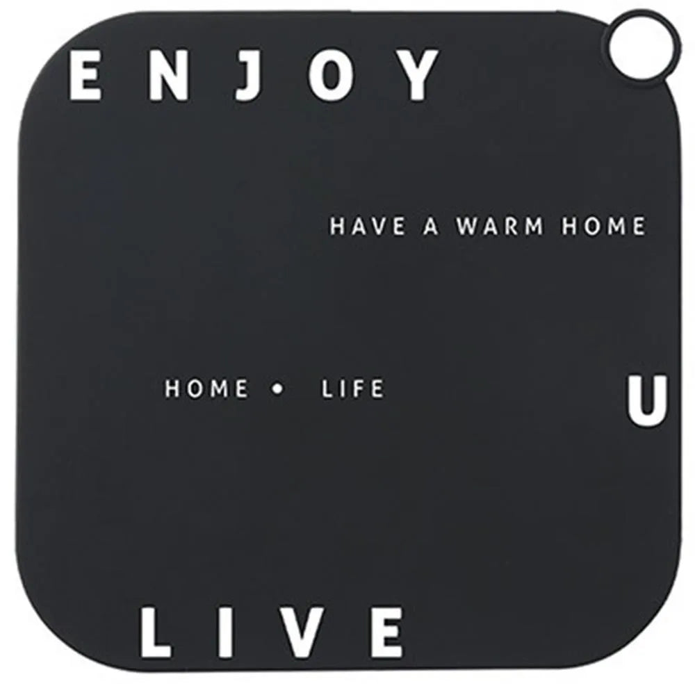 Silicone Hair Catcher Shower Drain Covers Square Shape Easy Clean