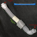 Fireproof Aluminum Exhaust Extension Tube 60–150mm Universal