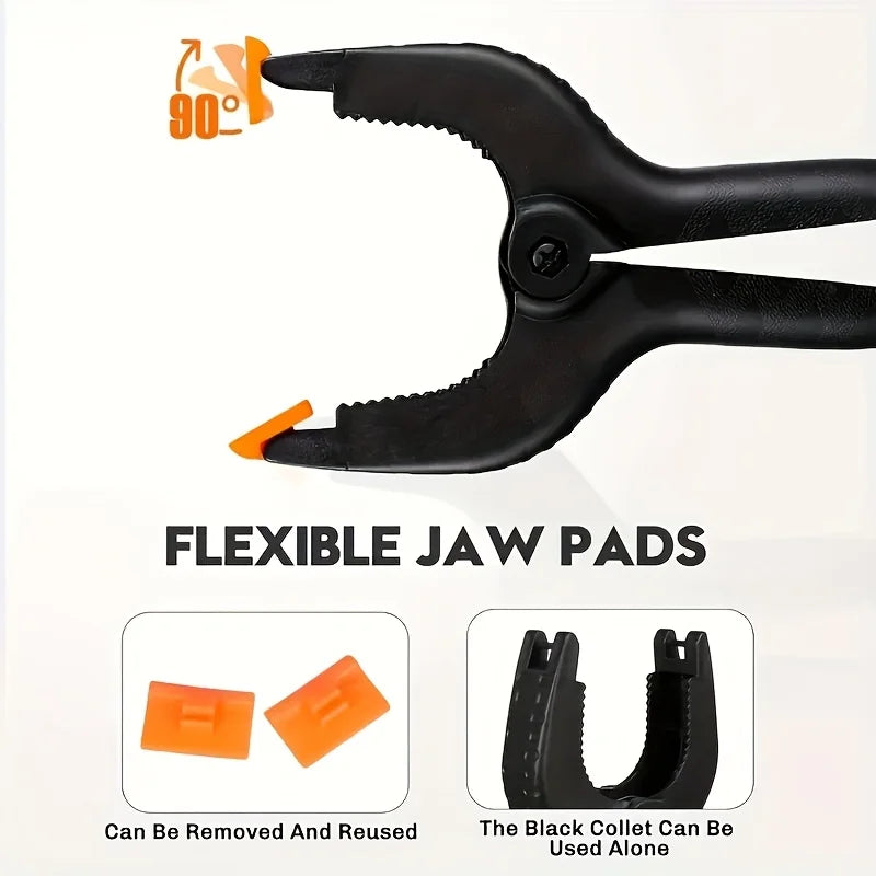 Heavy-duty Plastic Spring Clips 3-Inch Mini Background Clamps Crafts