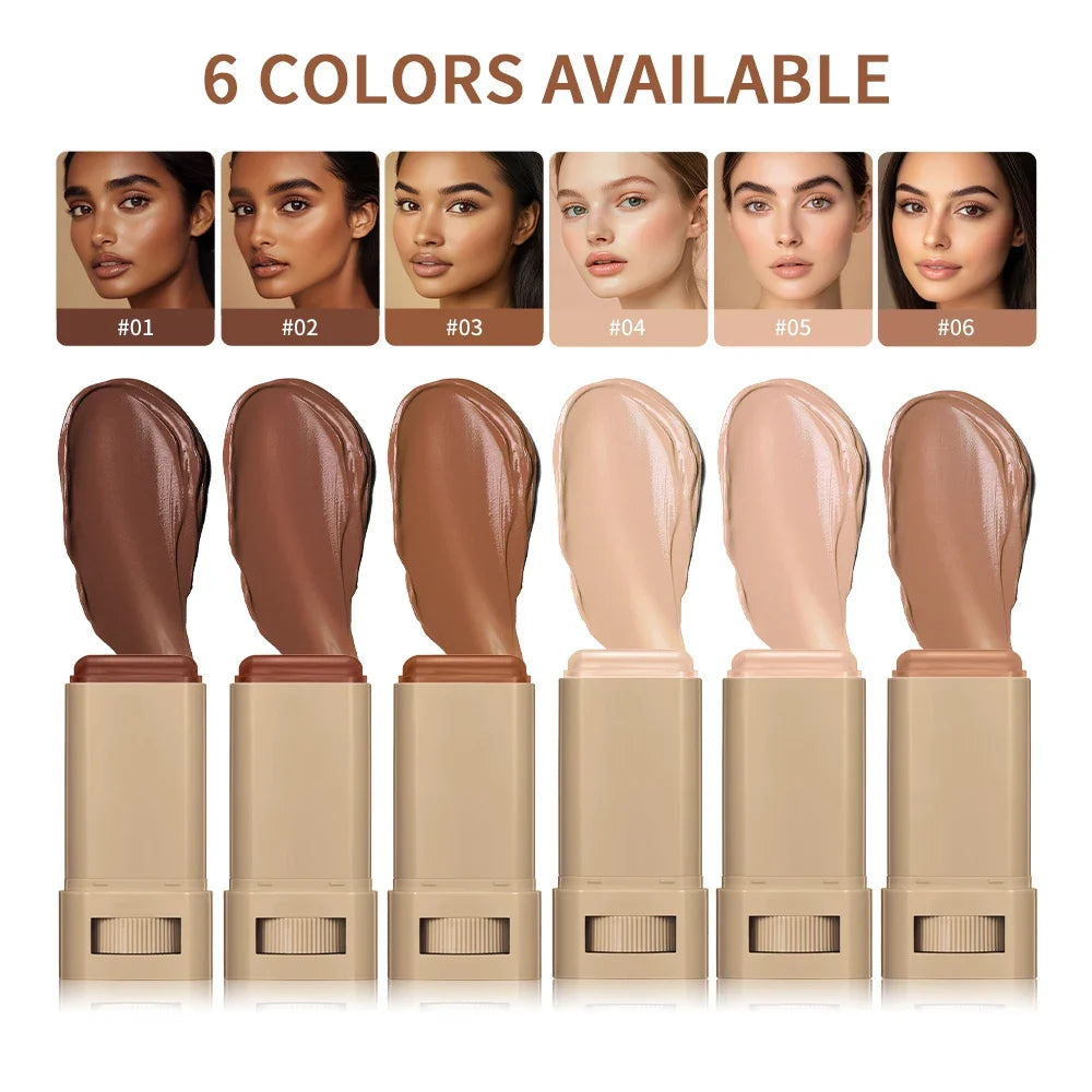 Serum Skin Tint Stick – Waterproof Nourishing Foundation Balm