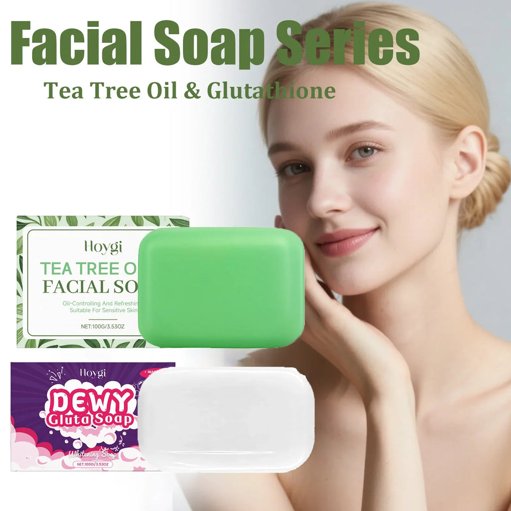 Hoygi Tea Tree Oil & Glutathione Facial Soap – Oil Control Bar