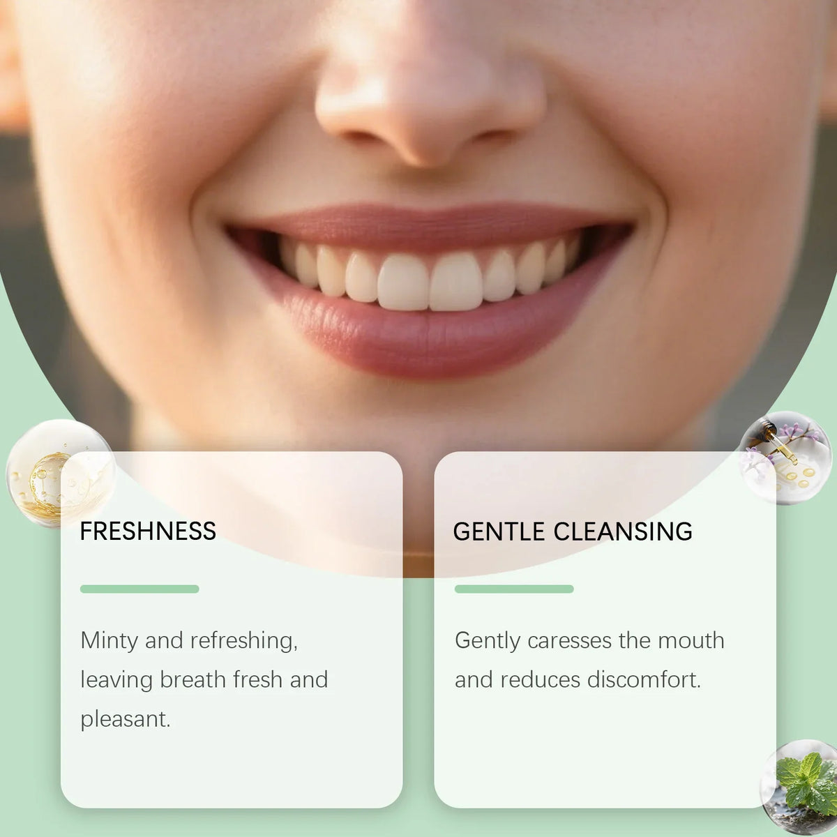 Orchid Mint Mouthwash – Fresh Breath & Oral Care 100ml