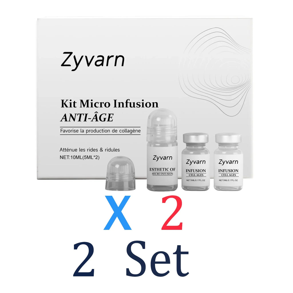 0.25mm Microneedle Facial Serum Set | Deep Hydration & Repair