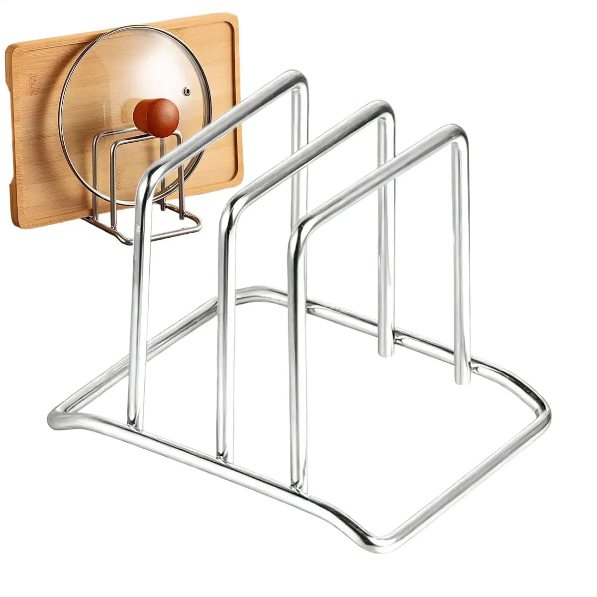 Cutting Board Holder Stand Stainless Steel Organizer Cookie Sheet