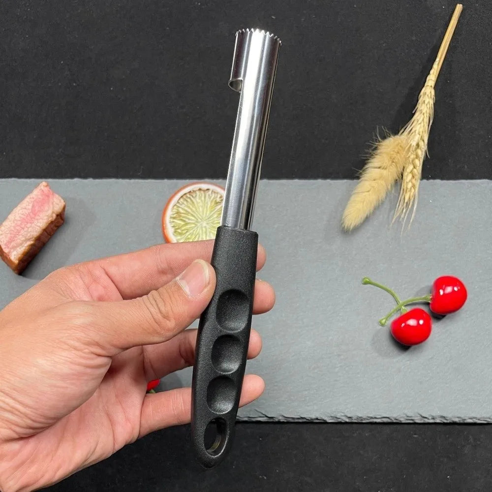 Stainless Steel Fruit Corer & Pitter Set of 2 | Kitchen Tool