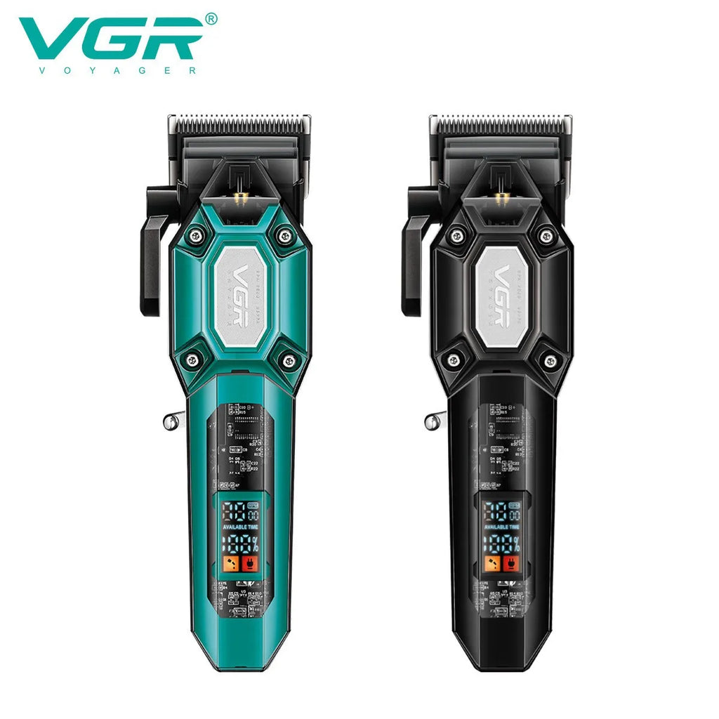 VGR V-600 Electric Hair Clipper Set | LED Display, 200-Min Battery