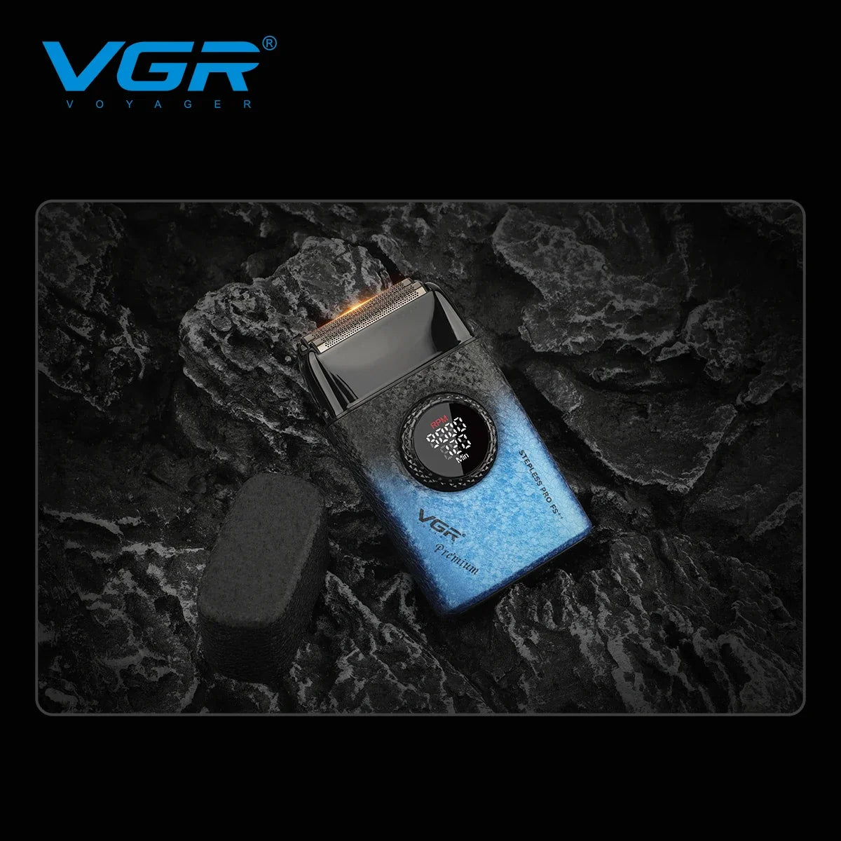 VGR V-377 Electric Shaver | Wet & Dry Cordless Razor