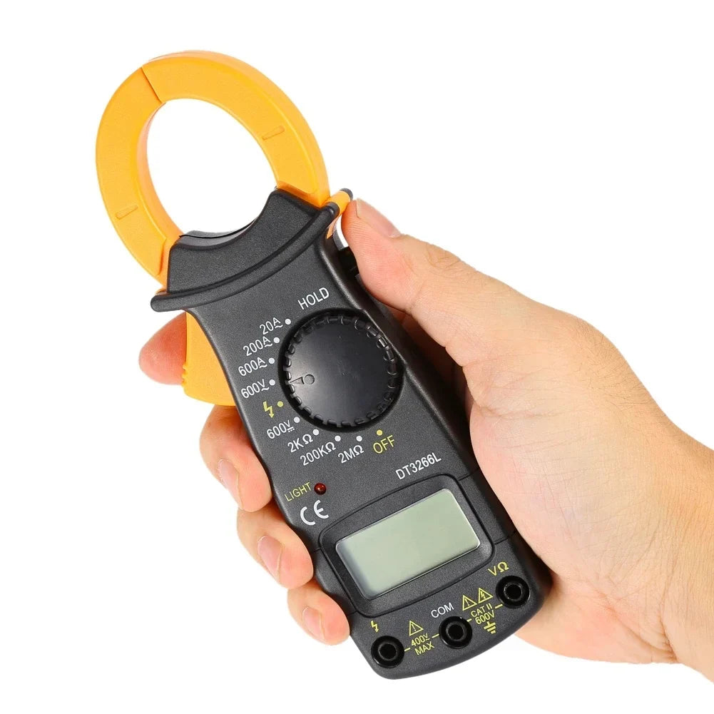 DT- Digital Amper Clamp Meter Multimeter Current Pincers Voltmeter