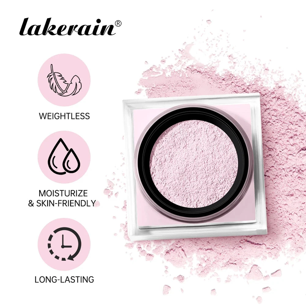 Lakerain Loose Setting Powder – Matte Oil Control, All Skin